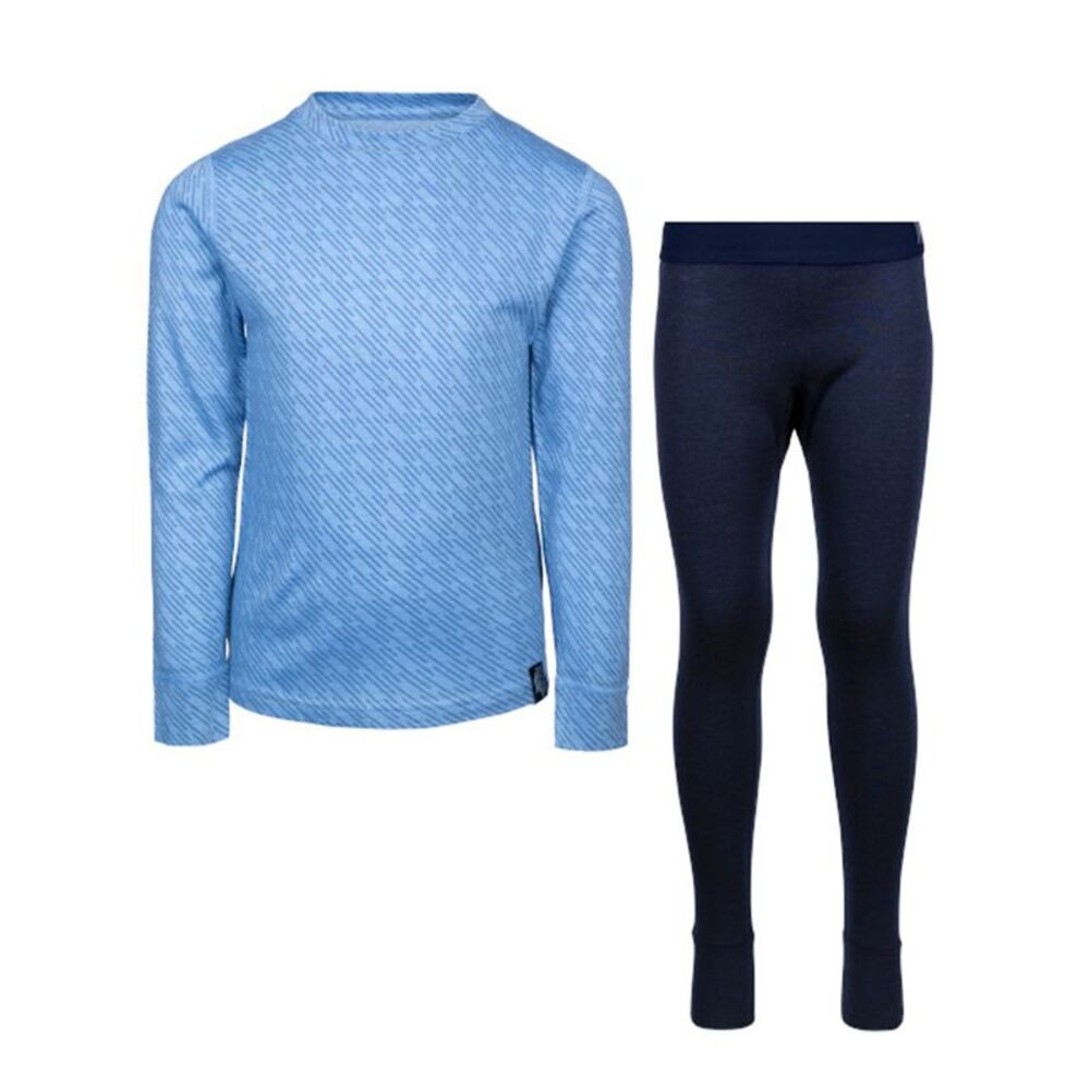 Trespass Childrens/Kids Alec Base Layer Set / Cornflower